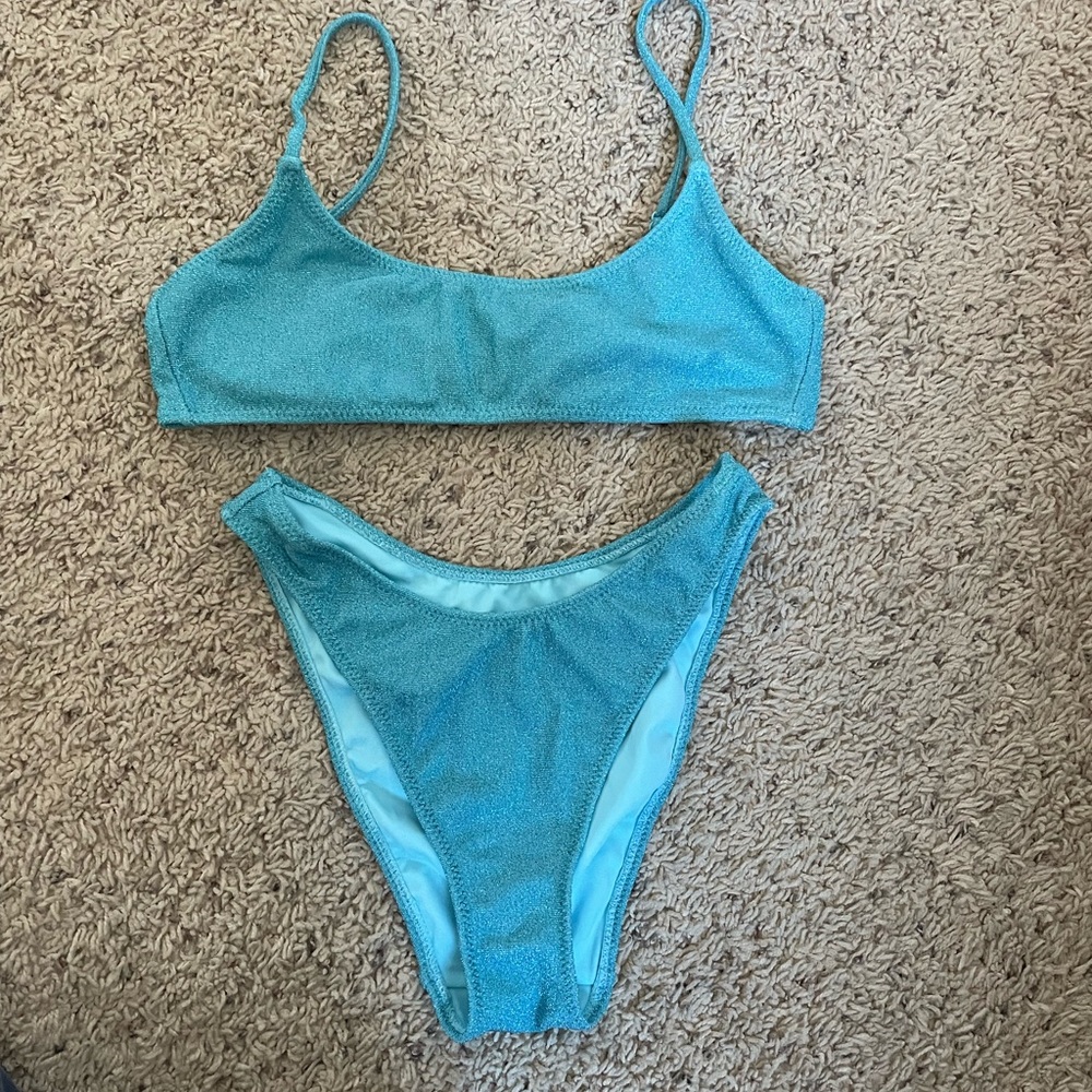 pacsun sparkly bikini bottoms